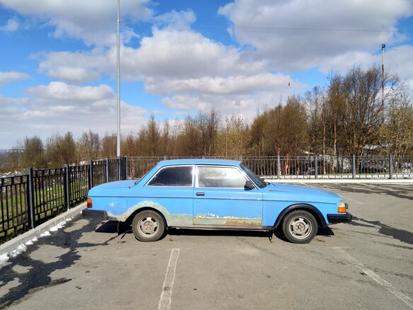 1981 Volvo 240 Series, голубой, 250000 рублей - вид 7