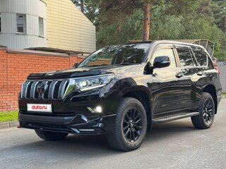 2018 Toyota Land Cruiser Prado 150 Series Рестайлинг 2, чёрный, 4850000 рублей, вид 1