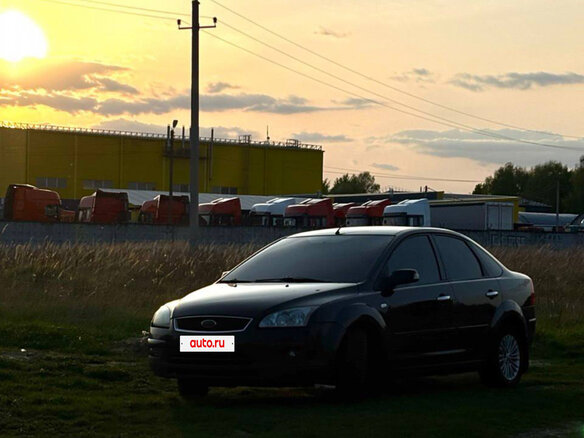 2007 Ford Focus II Рестайлинг, чёрный, 450000 рублей - вид 3