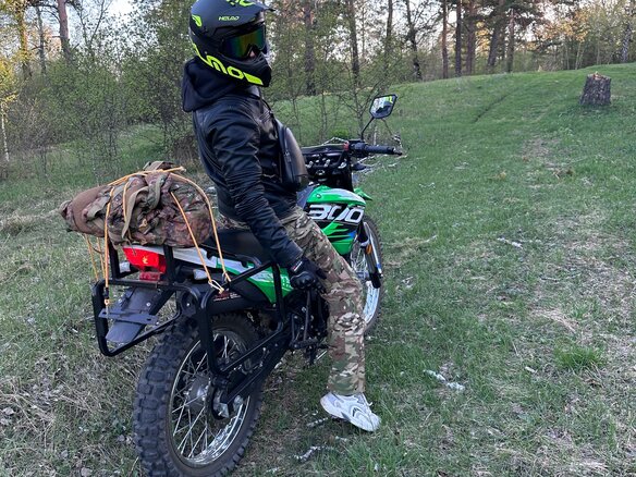 2024 Racer Panther, зелёный, 140000 рублей - вид 1