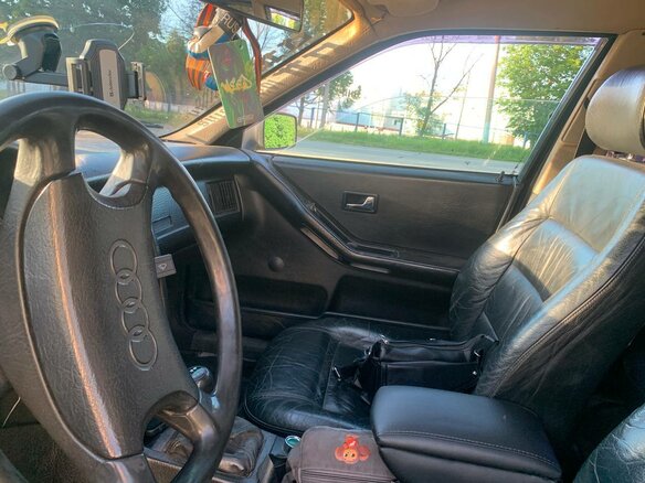 1986 Audi 80 IV (B3), серебристый, 140000 рублей - вид 7