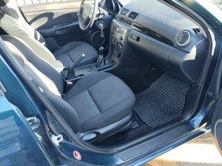 2007 Mazda 3 I (BK) Рестайлинг, синий, 550000 рублей, вид 4