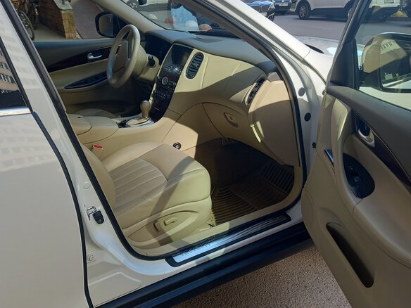 2013 Infiniti EX25 I (J50), белый, 1650000 рублей - вид 6
