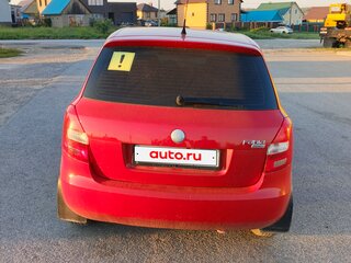 2009 Skoda Fabia II, пурпурный, 335000 рублей, вид 5