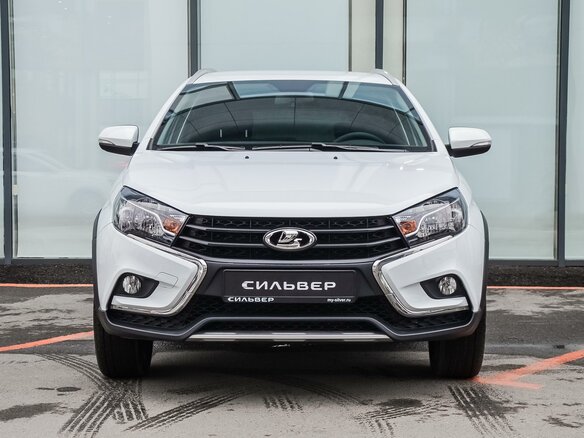 2021 Lada (ВАЗ) Vesta SW Cross I, белый - вид 3