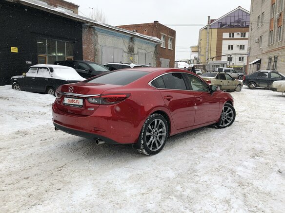 2015 Mazda 6 III (GJ) Рестайлинг, красный - вид 3