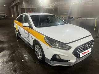 2019 Hyundai Sonata VII (LF) Рестайлинг, белый, 906400 рублей, вид 2
