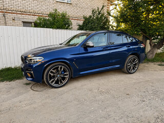 2020 BMW X4 M40i II (G02), синий, 5450000 рублей, вид 2