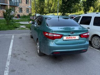 2012 Kia Rio III, зелёный, 595000 рублей, вид 4