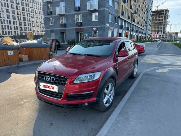 2007 Audi Q7 I (4L), пурпурный, 1200000 рублей