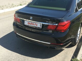 2012 BMW 7 серии Long 740Li xDrive V (F01/F02/F04) Рестайлинг, чёрный, 2250000 рублей, вид 3