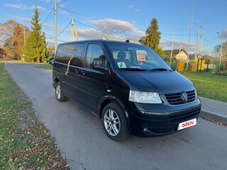 2007 Volkswagen Multivan T5, чёрный, 1650000 рублей, вид 2