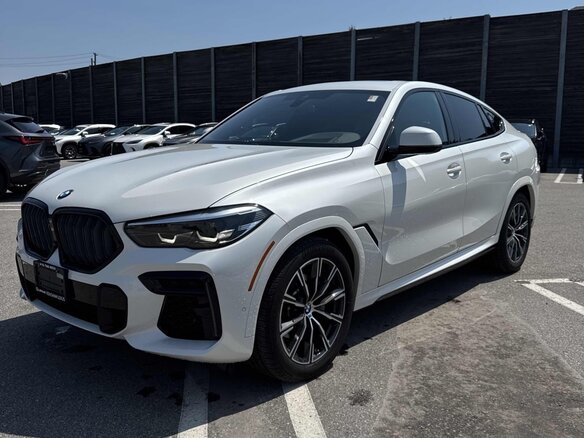2021 BMW X6 40i III (G06), белый, 7500000 рублей
