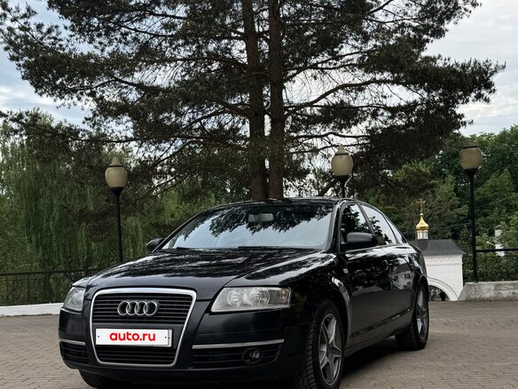 2007 Audi A6 III (C6), чёрный, 710000 рублей