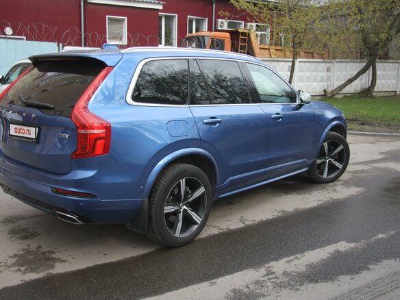 2018 Volvo XC90 II, синий - вид 6