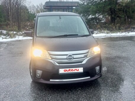 2011 Nissan Serena IV (C26), фиолетовый, 1150000 рублей, вид 1