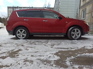 2008 Mitsubishi Outlander II, красный, 1350000 рублей, вид 5