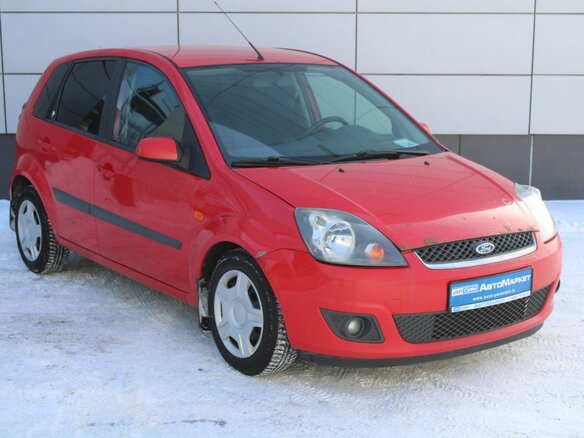 2006 Ford Fiesta Mk5, красный - вид 9