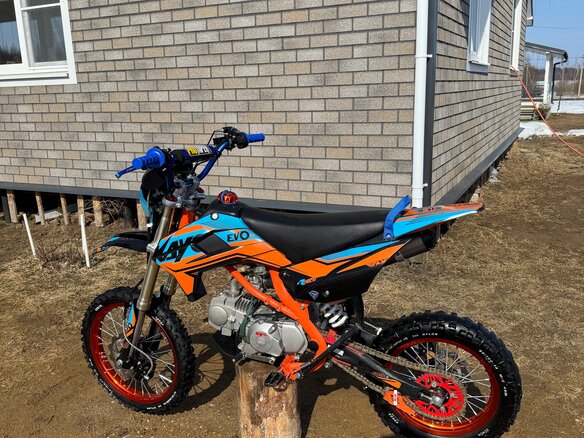 2024 Kayo Evolution YX125EM, чёрный, 80000 рублей - вид 8