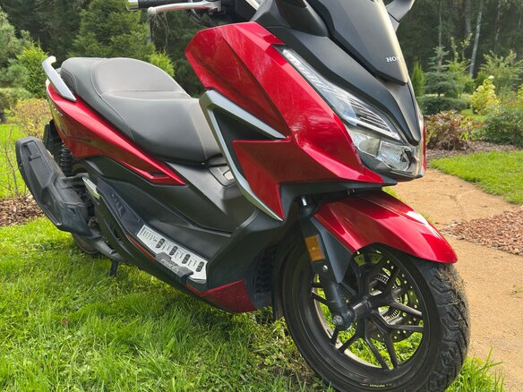2021 Honda Forza, красный, 549000 рублей - вид 8