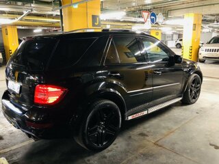 2008 Mercedes-Benz M-Класс AMG 63 AMG II (W164) Рестайлинг, чёрный, 1300000 рублей, вид 5