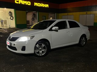 2012 Toyota Corolla X (E140, E150) Рестайлинг, белый, 800000 рублей, вид 2