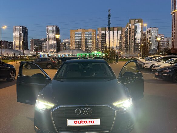 2022 Audi A6 45 TFSI V (C8), синий, 5150000 рублей - вид 2