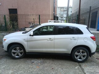2014 Mitsubishi ASX I Рестайлинг, белый, 750000 рублей, вид 3