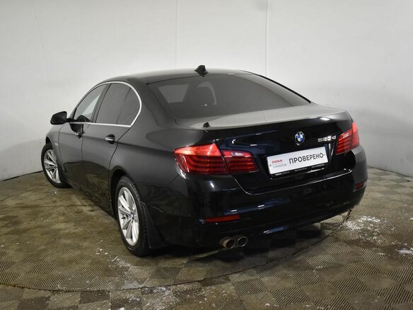 2016 BMW 5 серии 520d VI (F10/F11/F07) Рестайлинг, чёрный - вид 2