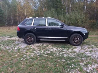 2006 Porsche Cayenne S I (955), чёрный, 1600000 рублей, вид 4