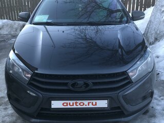 2019 Lada (ВАЗ) Vesta SW I, чёрный, 1215000 рублей, вид 1