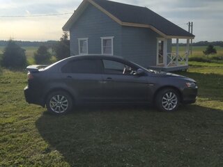 2011 Mitsubishi Lancer X Рестайлинг, серый, 600000 рублей, вид 3