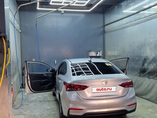 2019 Hyundai Solaris II, серебристый, 1400000 рублей, вид 5