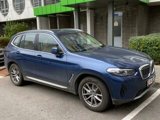 2021 BMW X3 20d xDrive III (G01) Рестайлинг, синий, 5700000 рублей, вид 2