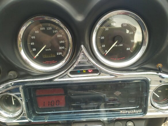 2000 Harley-Davidson Electra Glide, пурпурный, 700000 рублей - вид 9
