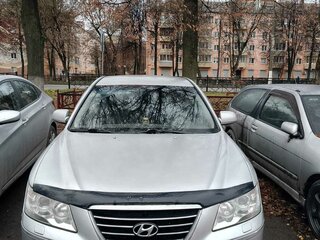 2008 Hyundai Sonata V (NF) Рестайлинг, серебристый, 700000 рублей, вид 1