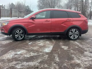2019 Lada (ВАЗ) Vesta SW Cross I, красный, 1100000 рублей, вид 5