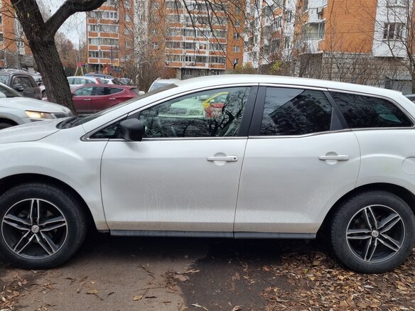 2011 Mazda CX-7 I Рестайлинг, белый, 720000 рублей - вид 6