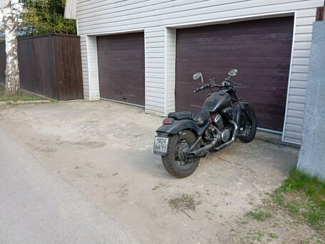 1993 Honda Steed 400, чёрный, 255000 рублей, вид 3