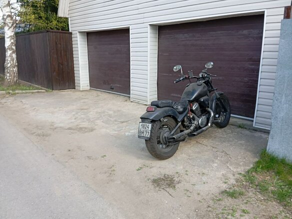 1993 Honda Steed 400, чёрный, 255000 рублей - вид 2