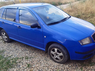 2007 Skoda Fabia I Рестайлинг, синий, 370000 рублей, вид 1