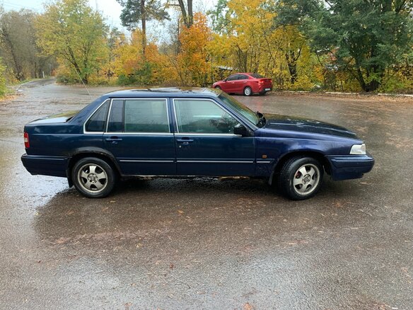 1997 Volvo 960 I Рестайлинг, синий - вид 3
