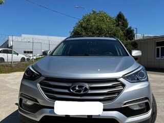 2017 Hyundai Santa Fe III Рестайлинг, серый, 2500000 рублей, вид 2