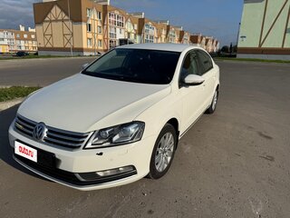 2012 Volkswagen Passat B7, белый, 600000 рублей, вид 1