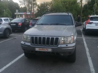 2000 Jeep Grand Cherokee II (WJ), серебристый, 950000 рублей, вид 1
