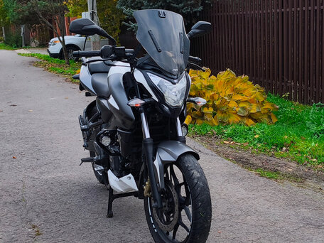 2018 Bajaj Pulsar NS 200, белый, 165000 рублей, вид 4