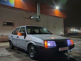 2002 Lada (ВАЗ) 21099, серебристый, 230000 рублей, вид 3