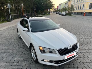 2017 Skoda Superb III, белый, 1355000 рублей, вид 3
