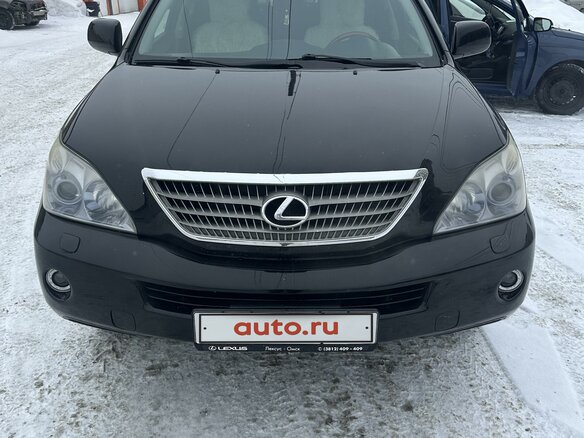2008 Lexus RX 400h II Рестайлинг, чёрный, 1750000 рублей - вид 1