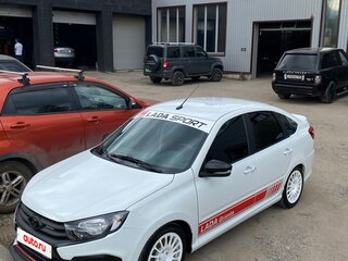 2024 Lada (ВАЗ) Granta Sport I Рестайлинг, белый, 1500000 рублей, вид 3